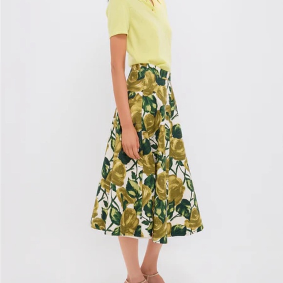 NWT Tuckernuck Giverny Gardens Andrea Circle Skirt SZ S - Picture 5 of 5